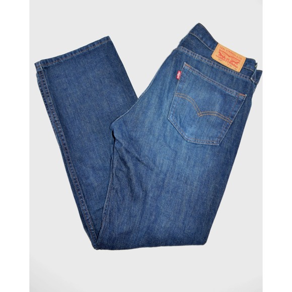 Levi Strauss Levi's 514 Denim Blue Jeans Men's 32x30 INSEAM 29‎ - Picture 1 of 16